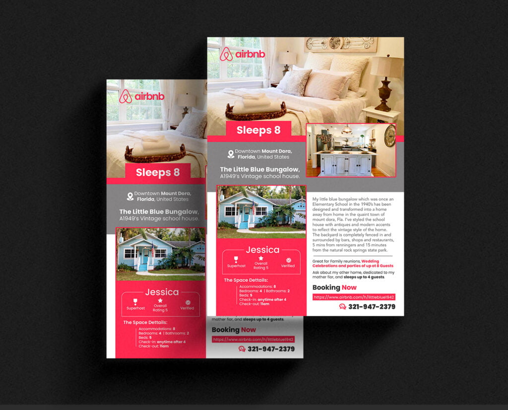 Home or property flyer design