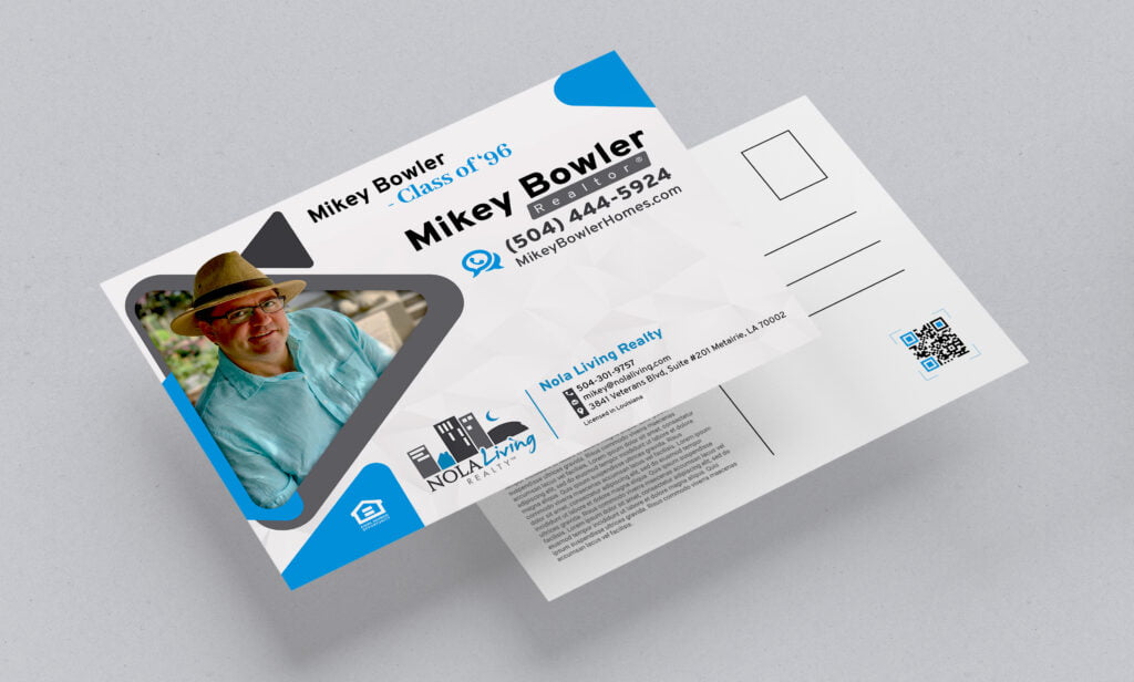 Real estate broker postcard or EDDM design