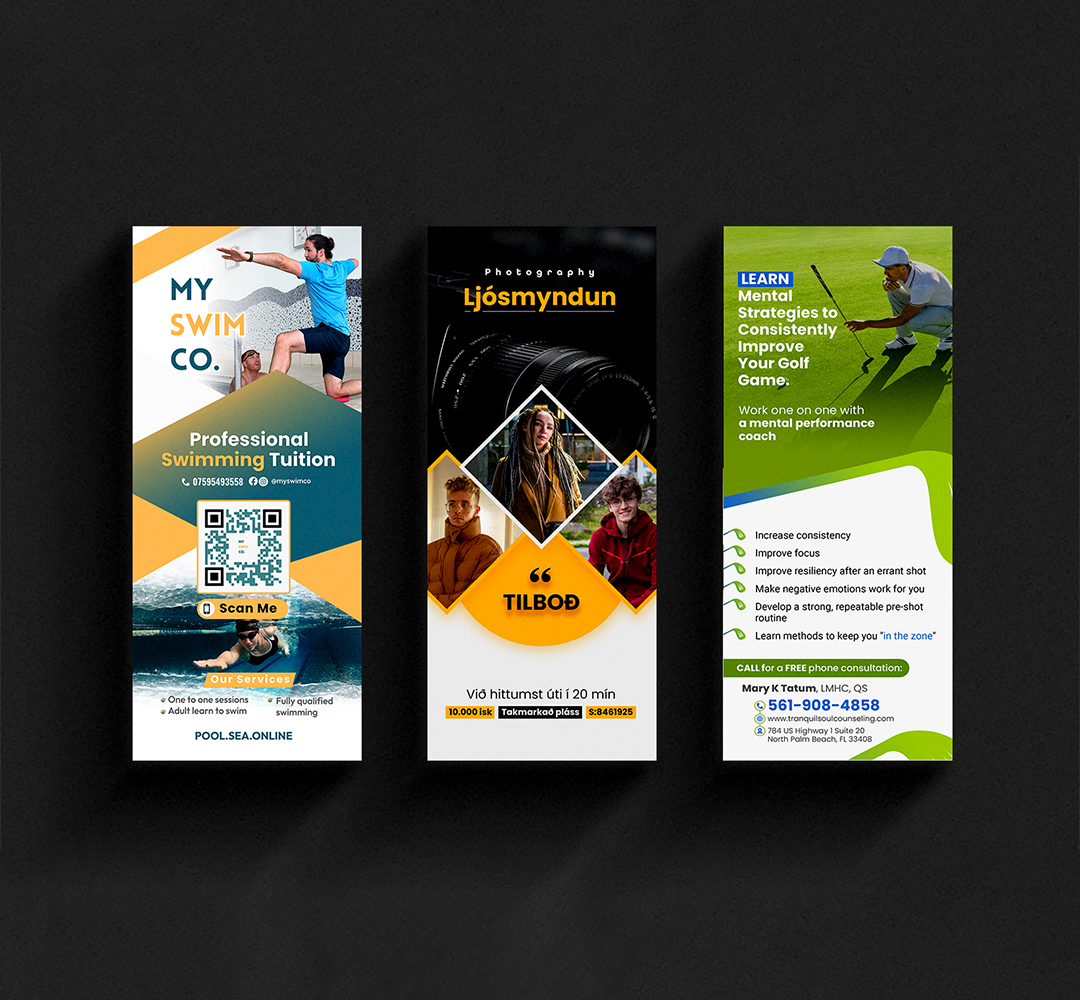 You will get Amazing Roll-Up or Pull-Up Banner Design