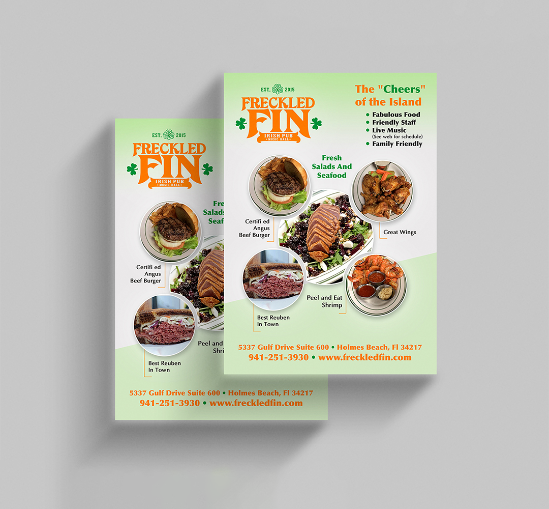 You will get Amazing Menu Design